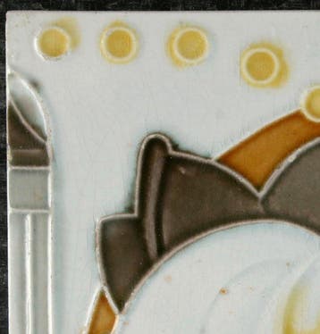 Jugendstil Carreau - De Dyle, Wijgmaal - Art nouveau -, Antiek en Kunst