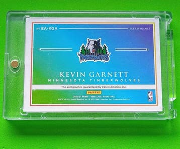 2020 Panini Kevin Garnett Auto /5 Limited edition,, Nieuw