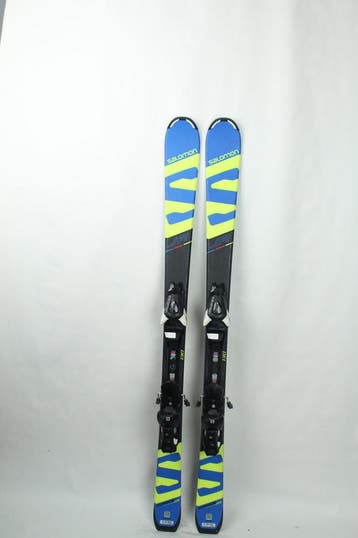 Refurbished - Ski - Salomon X race jr - 130, Gebruikt, 100 tot 140 cm, Salomon, Ophalen of Verzenden