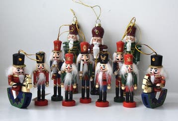 Décoration de Noël (12) - casse-noisettes de Noël - Bois, En, Nieuw