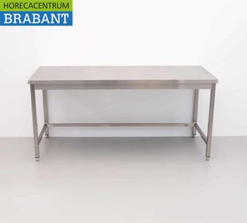 HCB Table de travail en acier inoxydable Basic-line 180 x 70, Verzenden
