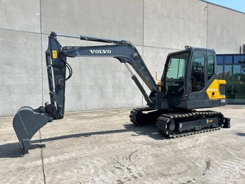 Veiling: Midigraafmachine Volvo EC55D Diesel 2020, Ophalen