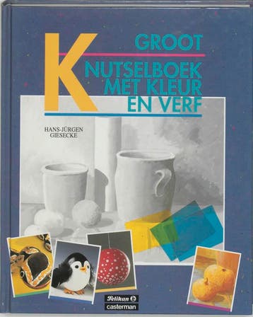 Groot knutselboek met kleur en verg / Knutselboeken / 1, Boeken, Verzenden, Gelezen, H. Giesecke