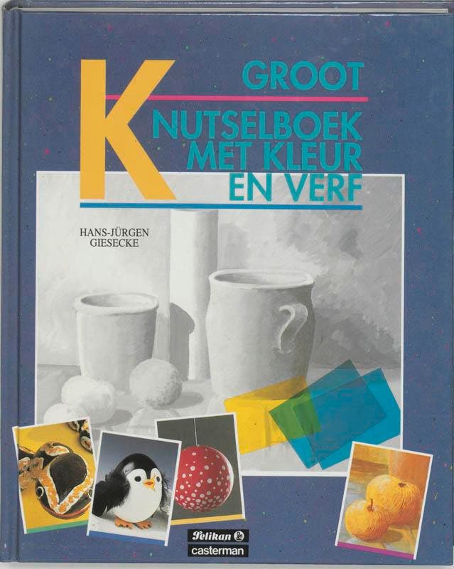 Groot knutselboek met kleur en verg / Knutselboeken / 1, Boeken, Kinderboeken | Jeugd | 13 jaar en ouder, Gelezen, Verzenden