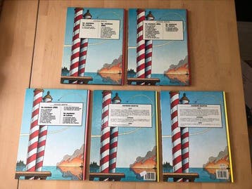 Lefranc - 5x C - EO/Ré - 5 Album - 1972/1987, Livres