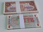 Groot-Brittannië. - 44 x 5 pence and 69 x 1 Pound - various, Postzegels en Munten