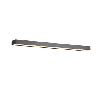 Trio ROCCO wandlamp | LED | mat zwart met wit | 90 x 3,6 cm, Verzenden