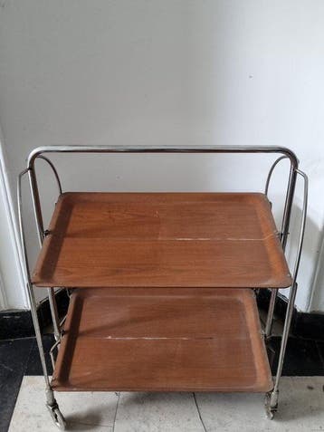 Bremshey & Co. – Dinette Servierwagen – Klappbar -