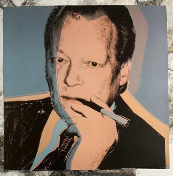 Andy Warhol (1928-1987) - Willy Brandt, rauchend, nach 1970