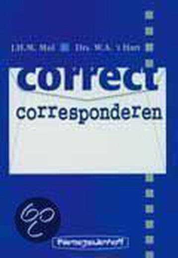 CORRECT CORRESPONDEREN - Mol, Verzenden, Nieuw