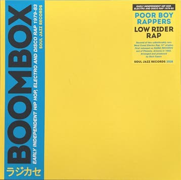 Poor Boy Rappers - Low Rider Rap, Verzenden