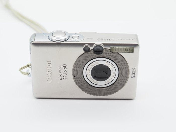 Canon Digital IXUS 50 camera (inclusief accessoires en doos), Audio, Tv en Foto, Fotocamera's Digitaal