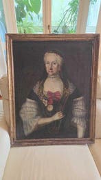 École italienne (XVIII) - Madame Francoise Dubois De Tillier, Antiquités & Art