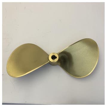 Bieden: Michigan Propellers 2-Blade Brass GL235 Propeller 1, Ophalen of Verzenden