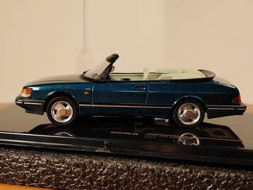 IXO 1:43 - Model cabriolet - SAAB 900 Cabriolet - 1991, Nieuw