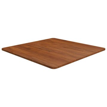 vidaXL Tafelblad vierkant 70x70x1,5cm behandeld eiken, Verzenden
