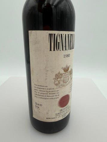 1980 Marchesi Antinori Tignanello - Toscane IGT - 1 Fles