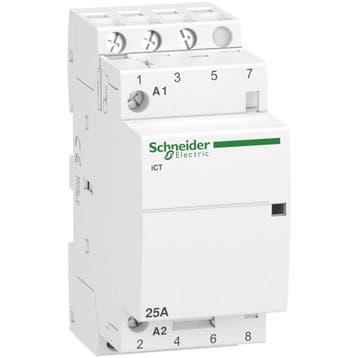 Schneider Electric ICT 25A 3P Contacteur Modulaire 230V AC -, Verzenden
