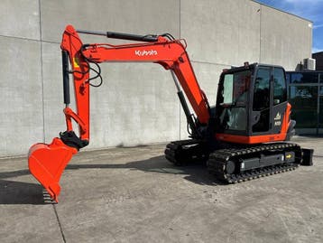 Veiling: Rupsgraafmachine Kubota KX175-5 Diesel 2016, Ophalen