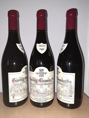 2022 Claude Dugat - Gevrey Chambertin - 3 Flessen (0.75, Collections, Vins