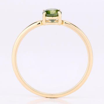 Zonder minimumprijs - Ring - 14 karaat Geel goud - 0.50ct., Nieuw