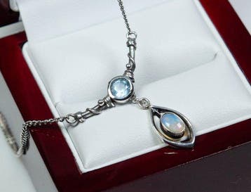 Zonder minimumprijs - Ketting met hanger - 925 zilver -