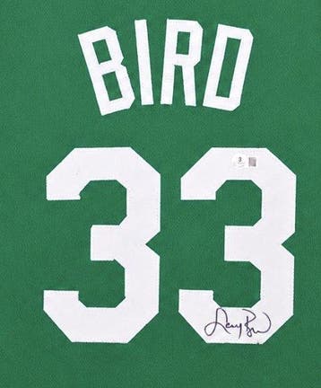 NBA - Larry Bird - Groene aangepaste basketbaljersey -, Verzamelen, Nieuw