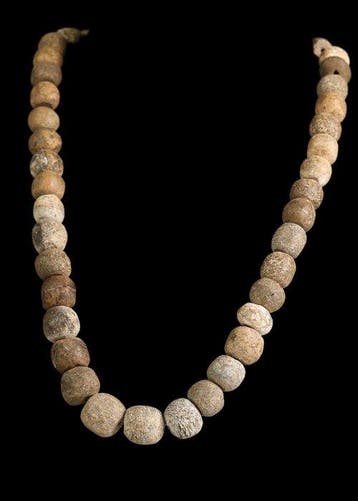 Prehistorisch Mammoetbeen Kralenketting (Zonder