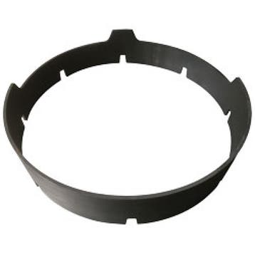 Wokkroon | Lage Gasbrander | Afneembaar  | Ø468x100(h)mm, Verzenden