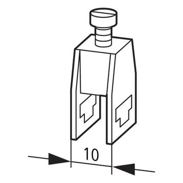 Eaton AK16 Main Current Clamp Max 16mm Square CU 10X3mm -, Verzenden