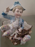 Conta & Boehme - Beeldje - Groupe denfants en porcelaine,