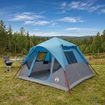vidaXL Directe Tent Blauw 305 x 275 x 190 cm Polyester en, Verzenden, Nieuw