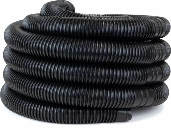 Zwembadslang 38 mm - 25 meter - Zwart, Tuin en Terras, Zwembad-toebehoren, Ophalen of Verzenden
