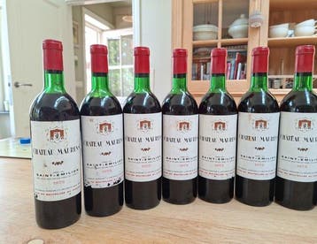 1973 Chateau Maurens - Saint-Émilion Grand Cru - 12, Verzamelen, Wijnen, Nieuw