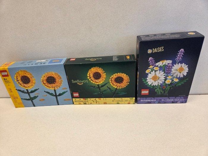 Lego Set - Botanical Collection - Sunflowers; Daisies, Enfants & Bébés, Jouets | Duplo & Lego