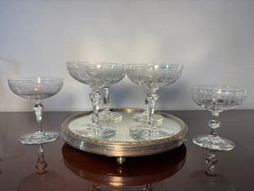 Baccarat - Drinkservies voor 6 (6) - Kristal, Antiek en Kunst