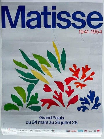 Henri Matisse - **Original exhibition poster – Exhibition at