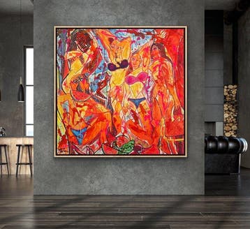 Joaquim Falco - LES DEMOISELLES DAVIGNON XL