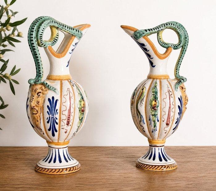Kan (2) - Keramiek, Antiquités & Art, Curiosités & Brocante