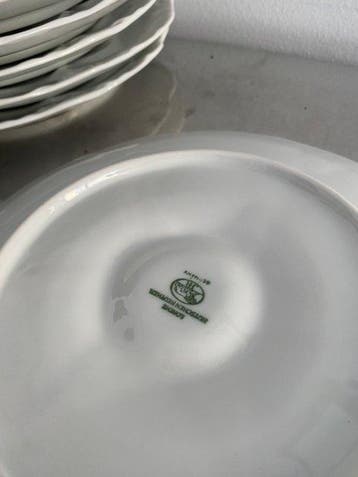 Hutschenreuther - Service à huîtres (8) - Porcelaine