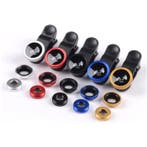 3 in 1 Universele Camera Lens Clip voor Smartphones Zilver -, Verzenden, Nieuw