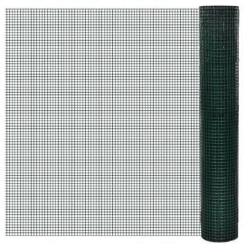 vidaXL Kippengaas 10x1 m gegalvaniseerd staal met, Tuin en Terras, Verzenden, Nieuw
