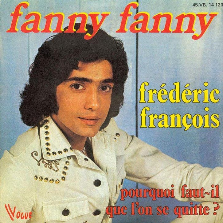 Frédéric François – Fanny Fanny single, CD & DVD, Vinyles | Pop, Envoi