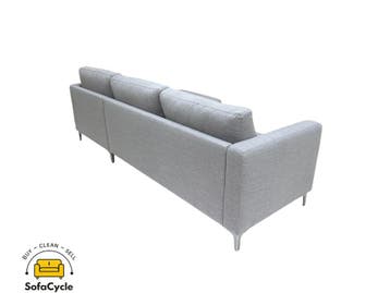 Hoekzetel grijs compact 246 cm, omkeerbaar – nieuw, Maison & Meubles, Verzenden