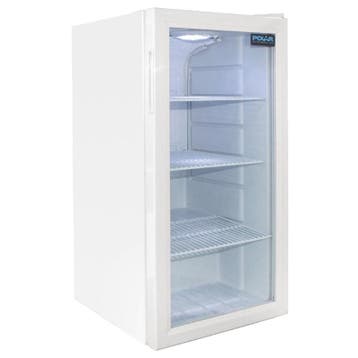 Polar C-serie compacte display koeling wit 88L, Verzenden, Nieuw in verpakking, Koelen en Vriezen