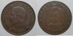 5 Centimes France Gadoury 152 Cinq Centimes 1855 D Lyon T..., Verzenden
