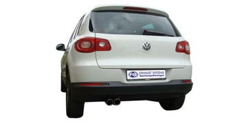 FOX VW Tiguan 5N - 4motion einddemper - 2x80 type 17, Verzenden