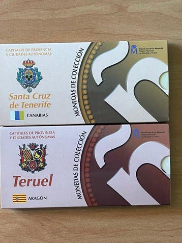 Espagne. 5 Euro 2011 Santa Cruz de Tenerife + Teruel (2