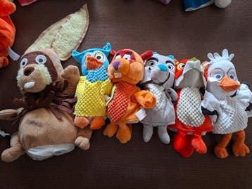 Diverse - Pop Handpoppen / poppenkastpoppen - 1990-2000 -