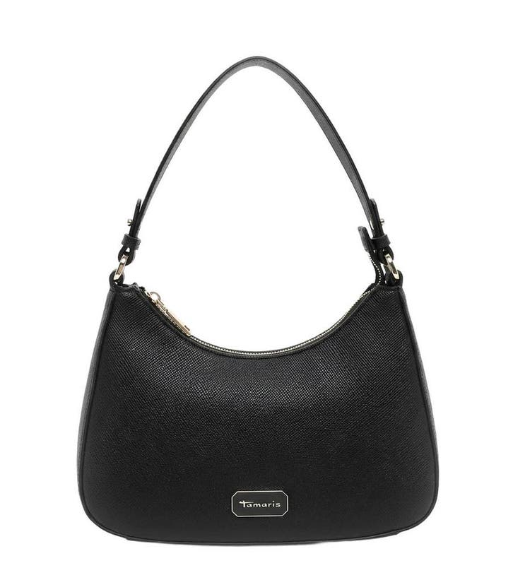 Tamaris Schoudertas Zwart, Handtassen en Accessoires, Tassen | Damestassen, Zwart, Zo goed als nieuw, Verzenden